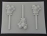 394sp Pink Cousin Chocolate or Hard Candy Lollipop Mold